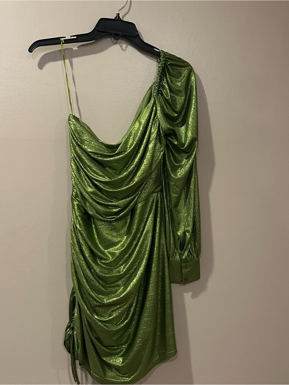 Adelyn Rae One Shoulder Ruched Dress - Picture 7 of 10
